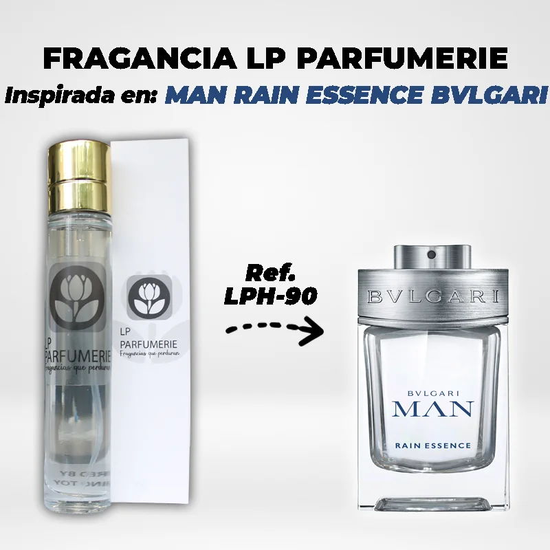 Fragancia LP PARFUMERIE Inspirada en MAN RAIN ESSENCE BVLGARI