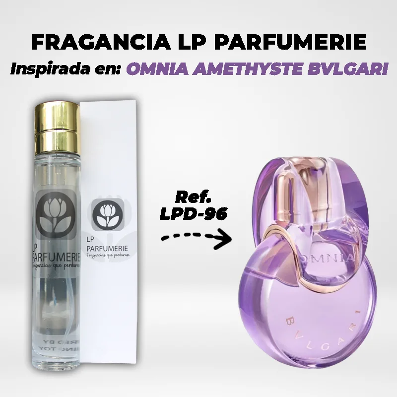 Fragancia LP PARFUMERIE Inspirada en OMNIA AMETHYSTE BVLGARI