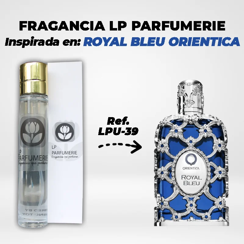Fragancia LP PARFUMERIE Inspirada en ROYAL BLEU ORIENTICA