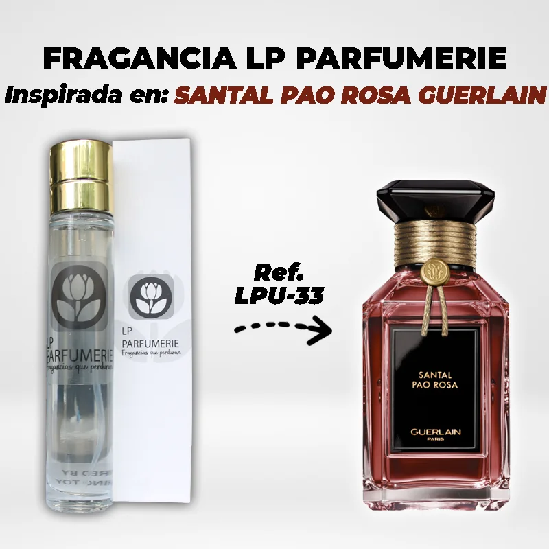 Fragancia LP PARFUMERIE Inspirada en SANTAL PAO ROSA GUERLAIN
