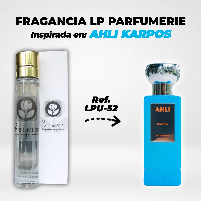 Fragancia LP PARFUMERIE Inspirada en AHLI KARPOS