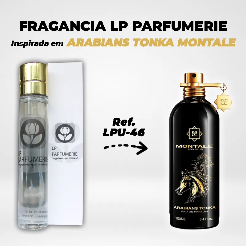 Fragancia LP PARFUMERIE Inspirada en ARABIANS TONKA MONTALE