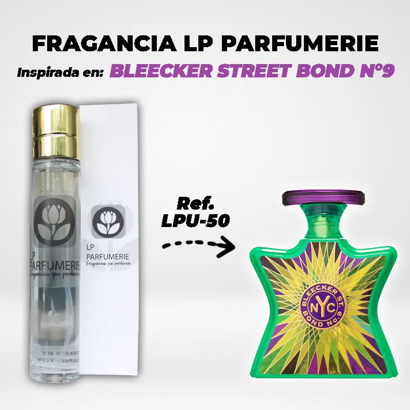 Fragancia LP PARFUMERIE Inspirada en BLEECKER STREET BOND No 9