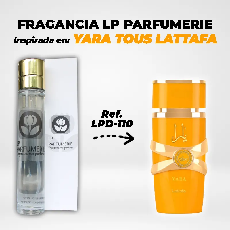 Fragancia LP PARFUMERIE Inspirada en YARA TOUS LATTAFA