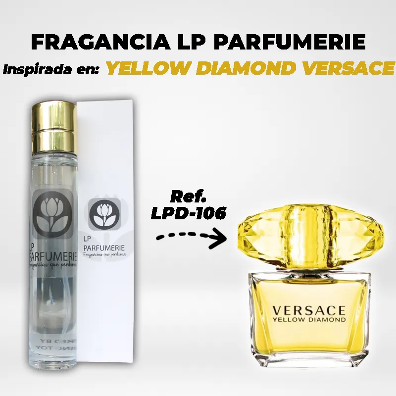 Fragancia LP PARFUMERIE Inspirada en YELLOW DIAMOND VERSACE