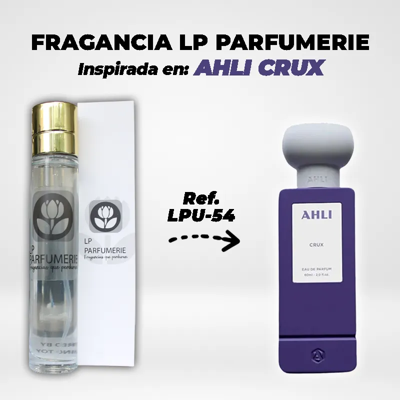Fragancia LP PARFUMERIE Inspirada en ALHI CRUX
