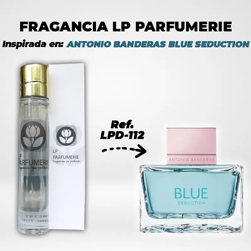 Fragancia LP PARFUMERIE Inspirada en ANTONIO BANDERAS BLUE SEDUCTION