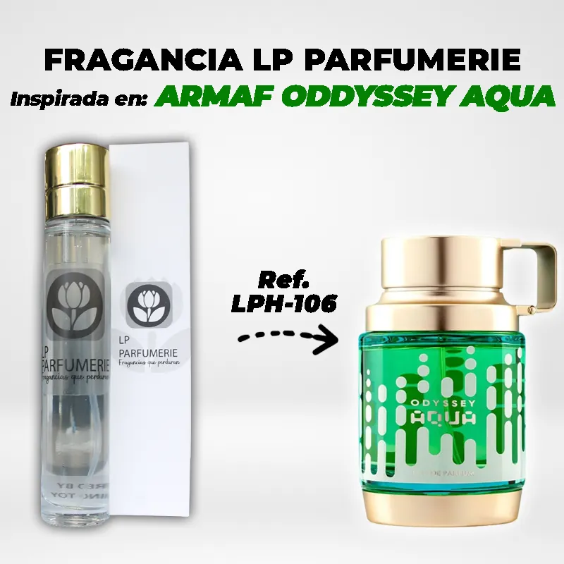 Fragancia LP PARFUMERIE Inspirada en ARMAF ODYSSEY AQUA MEN