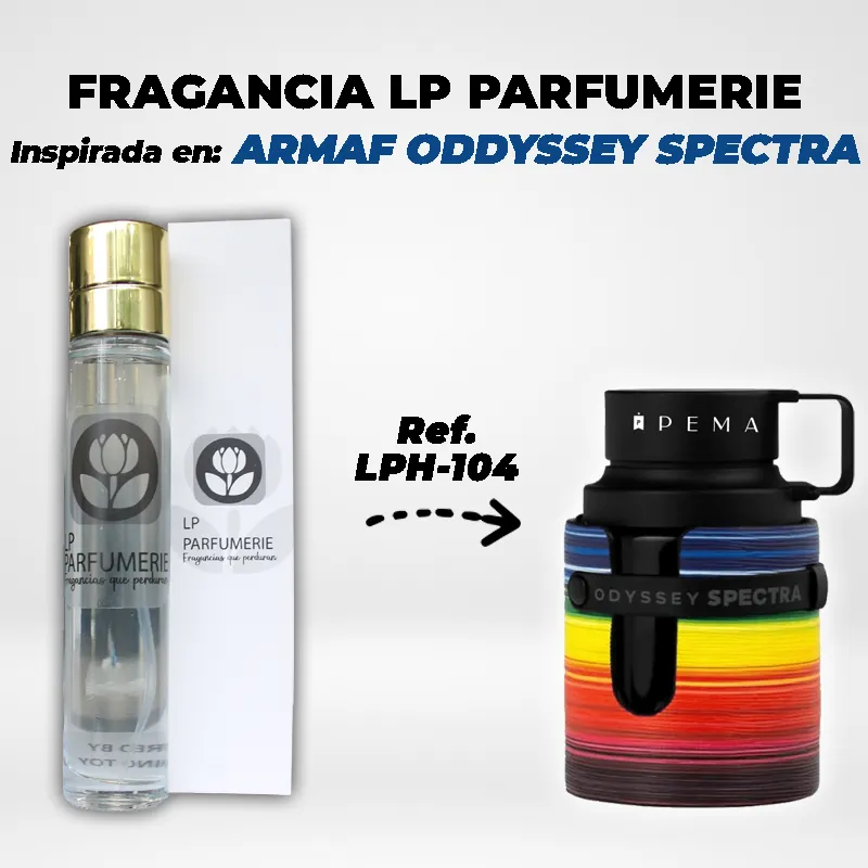 Fragancia LP PARFUMERIE Inspirada en ARMAF ODYSSEY SPECTRA MEN