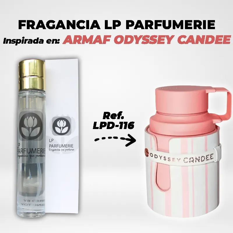 Fragancia LP PARFUMERIE Inspirada en ARMAF ODYSSEY CANDEE