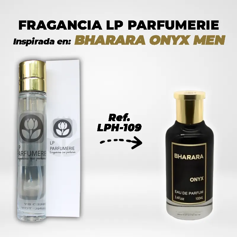 Fragancia LP PARFUMERIE Inspirada en BHARARA ONYX MEN