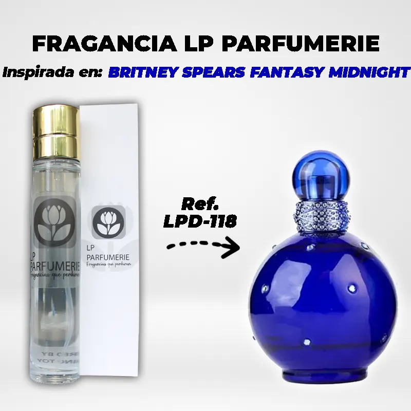 Fragancia LP PARFUMERIE Inspirada en BRITNEY SPEARS FANTASY MIDNIGHT