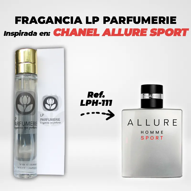 Fragancia LP PARFUMERIE Inspirada en CHANEL ALLURE SPORT MEN