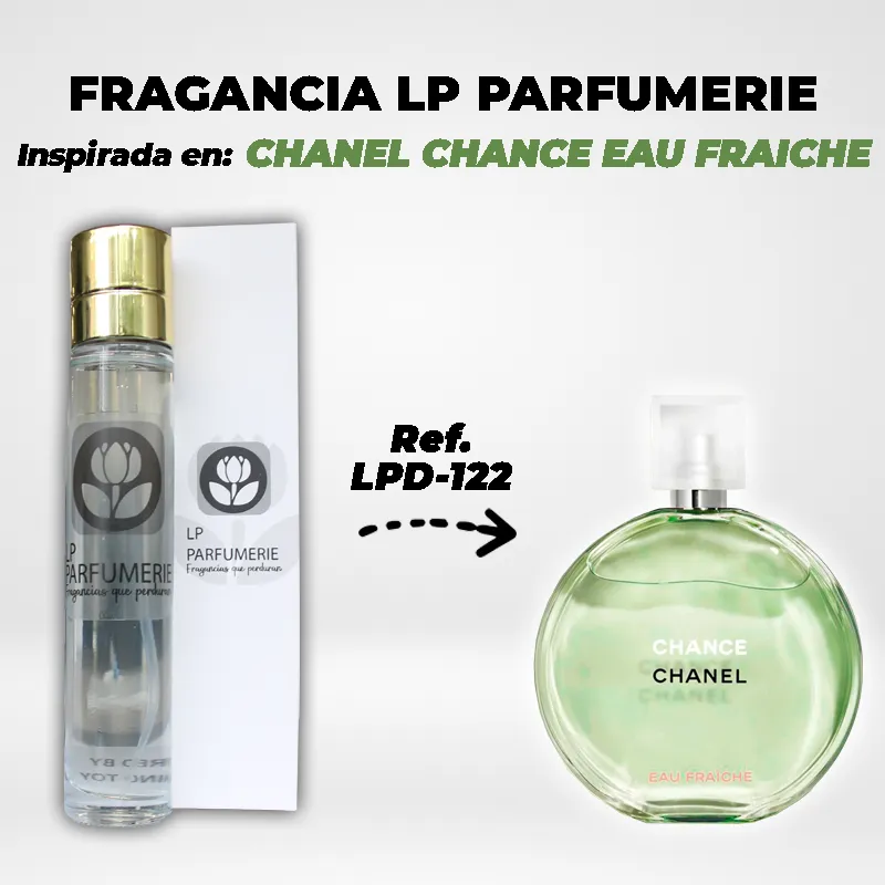 Fragancia LP PARFUMERIE Inspirada en CHANEL CHANCE EAU FRAICHE