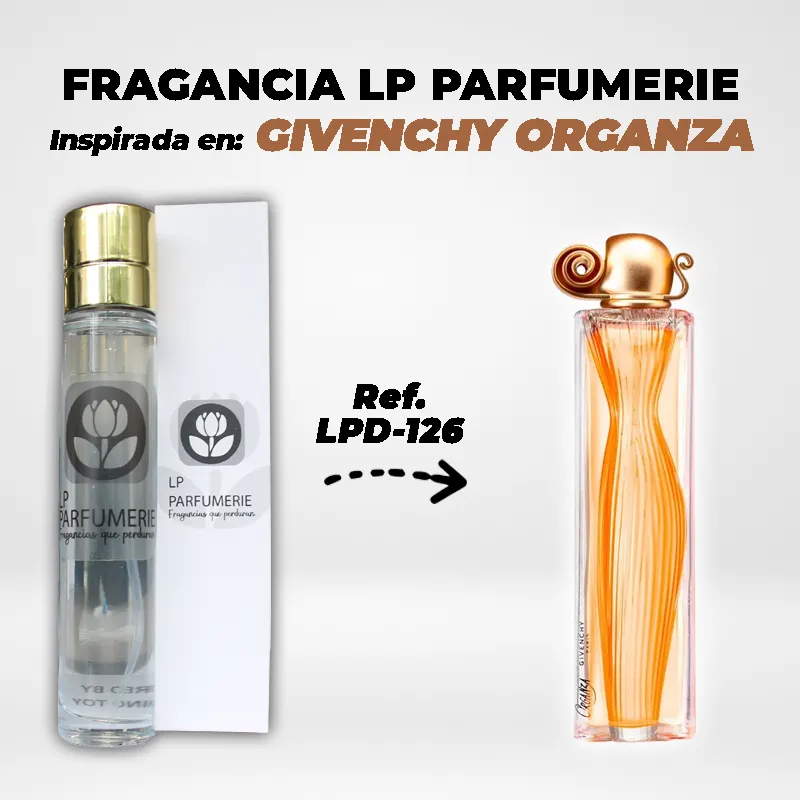 Fragancia LP PARFUMERIE Inspirada en GIVENCHY ORGANZA