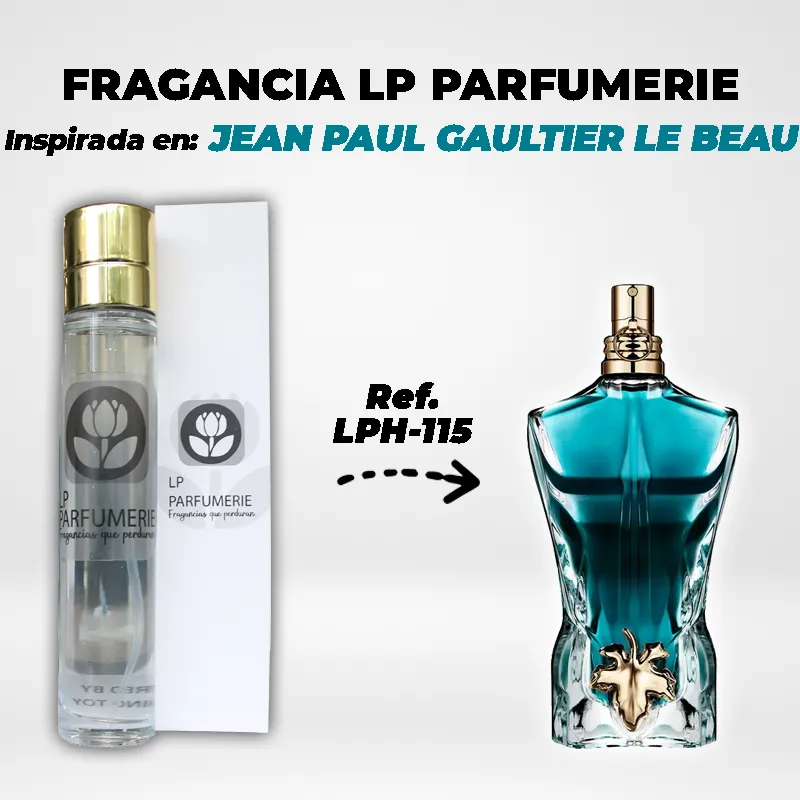 Fragancia LP PARFUMERIE Inspirada en JEAN PAUL GAULTIER LE BEAU