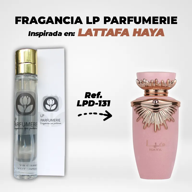 Fragancia LP PARFUMERIE Inspirada en LATTAFA HAYA