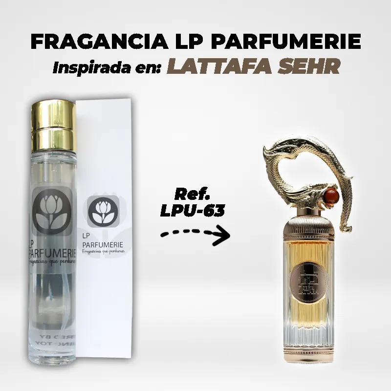 Fragancia LP PARFUMERIE Inspirada en LATTAFA SEHR
