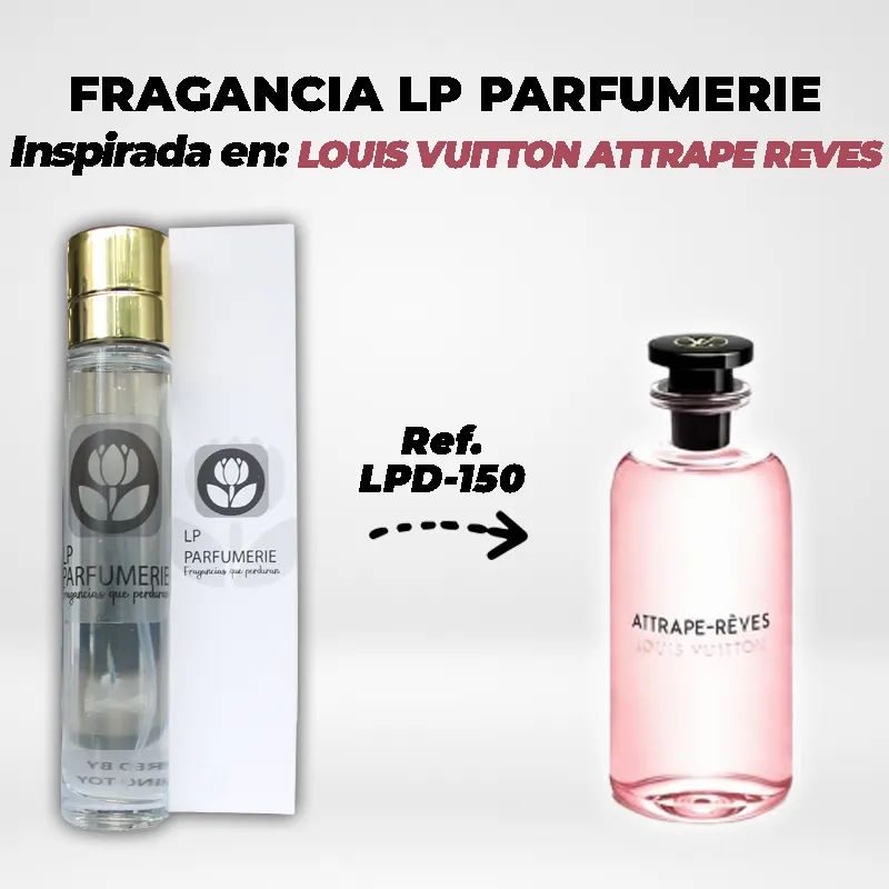 Fragancia LP PARFUMERIE Inspirada en LOUIS VUITTON ATTRAPE REVES