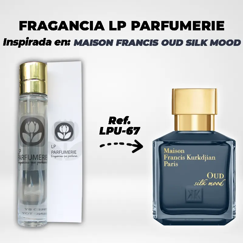 Fragancia LP PARFUMERIE Inspirada en MAISON FRANCIS OUD SILK MOOD