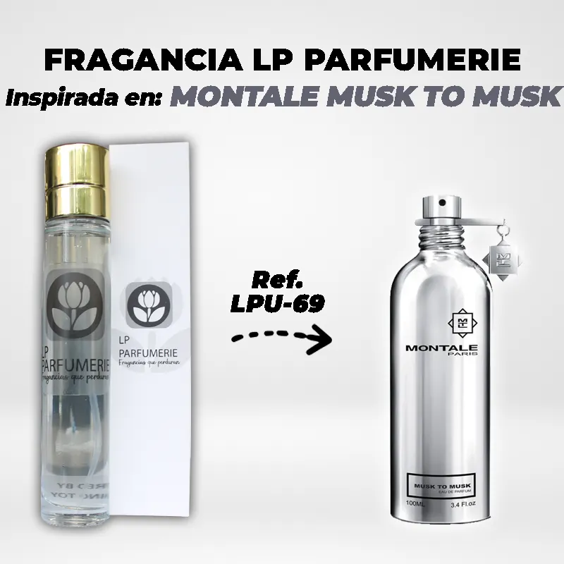 Fragancia LP PARFUMERIE Inspirada en MONTALE MUSK TO MUSK