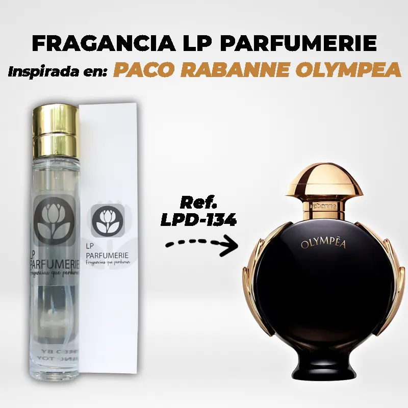 Fragancia LP PARFUMERIE Inspirada en PACO RABANNE OLYMPEA PARFUM