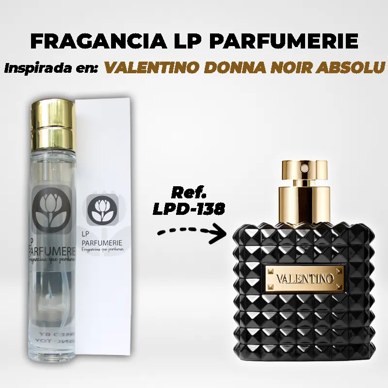 Fragancia LP PARFUMERIE Inspirada en DONNA NOIR ABSOLU