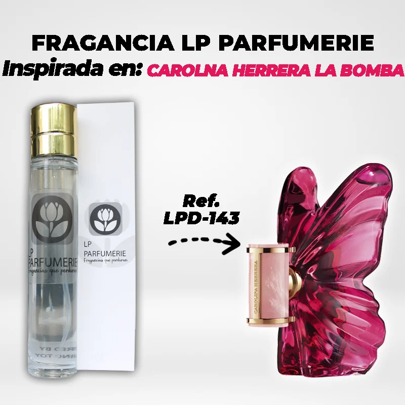 Fragancia LP PARFUMERIE Inspirada en CAROLINA HERRERA LA BOMBA