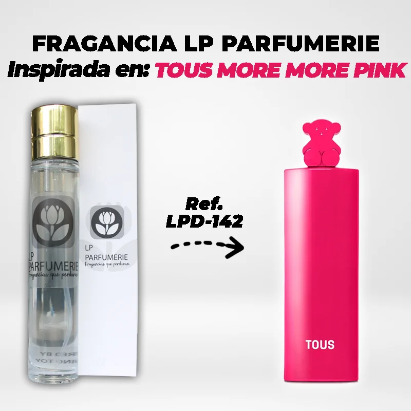 Fragancia LP PARFUMERIE Inspirada en TOUS MORE MORE PINK