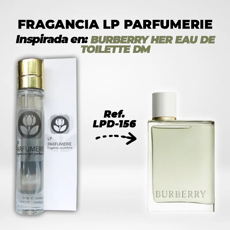 Fragancia LP PARFUMERIE Inspirada en BURBERRY HER EAU DE TOILETTE DM