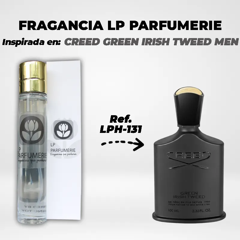 Fragancia LP PARFUMERIE Inspirada en CREED GREEN IRISH TWEED MEN