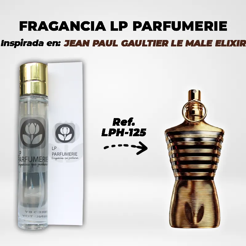 Fragancia LP PARFUMERIE Inspirada en JEAN PAUL GAULTIER LE MALE ELIXIR