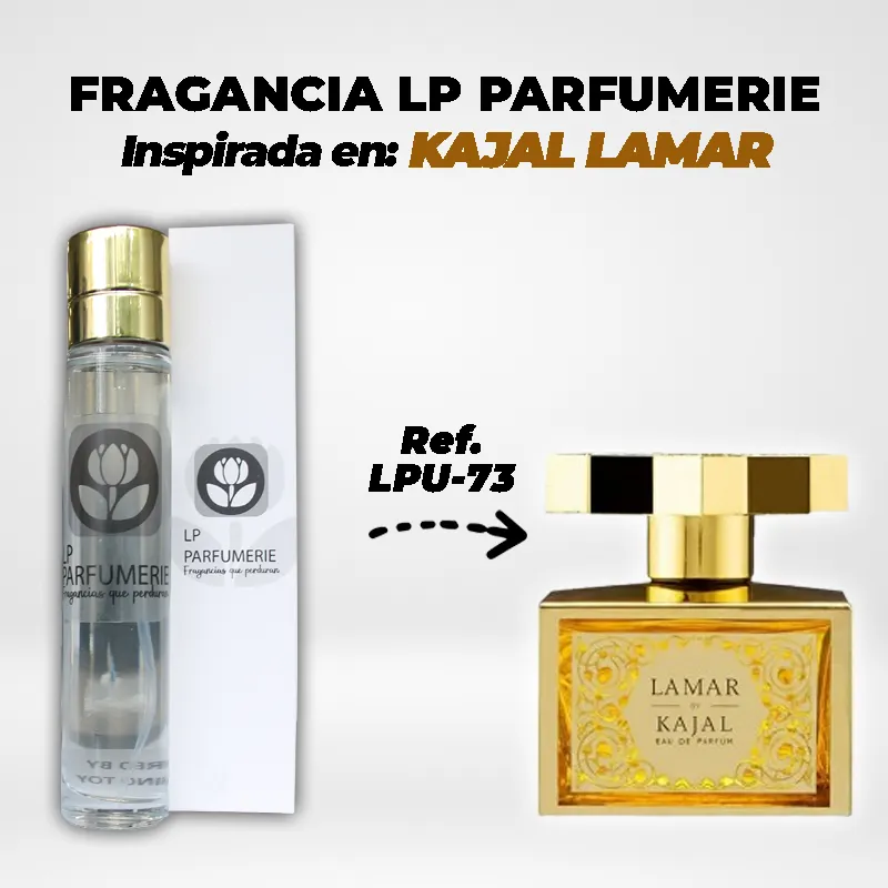 Fragancia LP PARFUMERIE Inspirada en KAJAL LAMAR