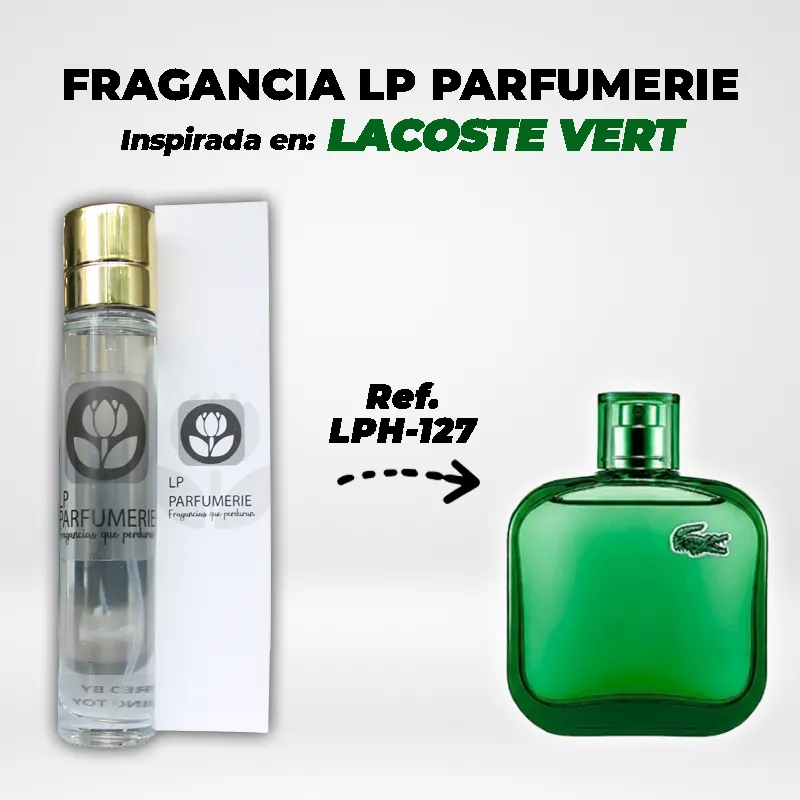 Fragancia LP PARFUMERIE Inspirada en LACOSTE VERT