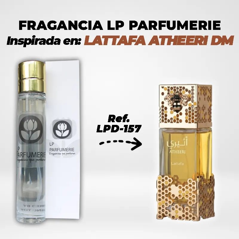 Fragancia LP PARFUMERIE Inspirada en LATTAFA ATHEERI DM