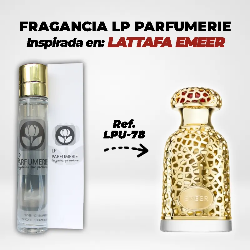 Fragancia LP PARFUMERIE Inspirada en LATTAFA EMEER