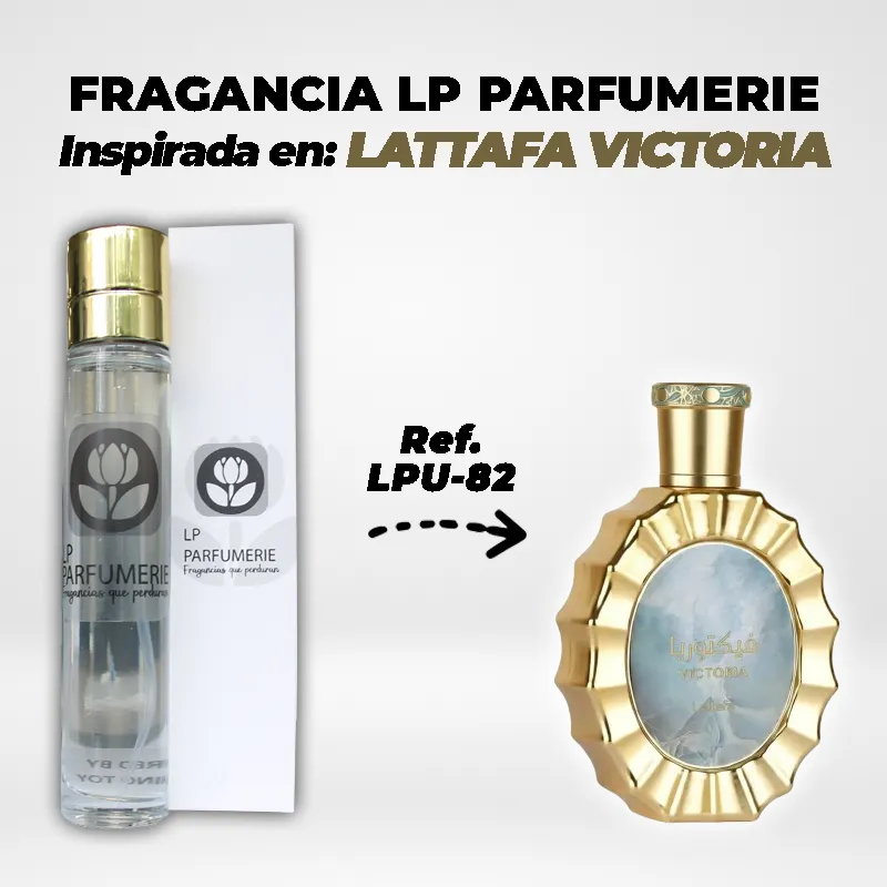 Fragancia LP PARFUMERIE Inspirada en LATTAFA VICTORIA
