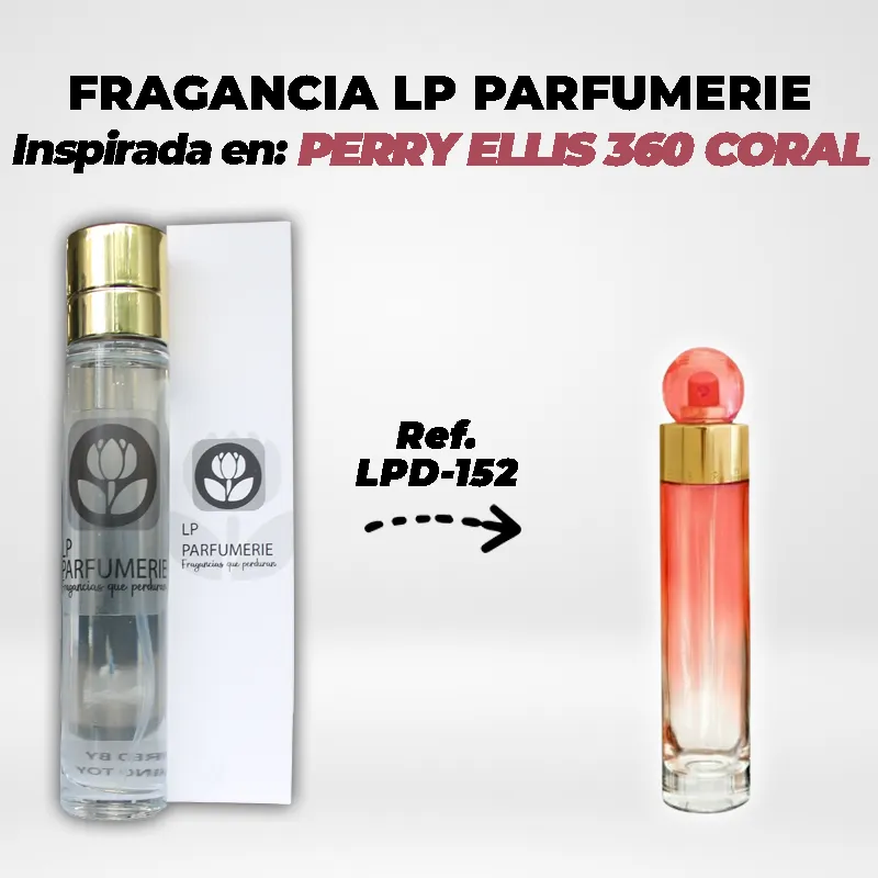 Fragancia LP PARFUMERIE Inspirada en PERRY ELLIS 360 CORAL