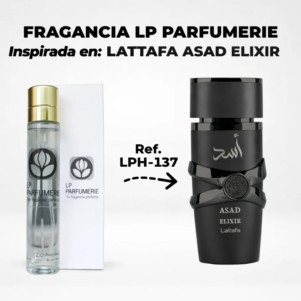 Fragancia LP PARFUMERIE Inspirada en LATTAFA ASAD ELIXIR