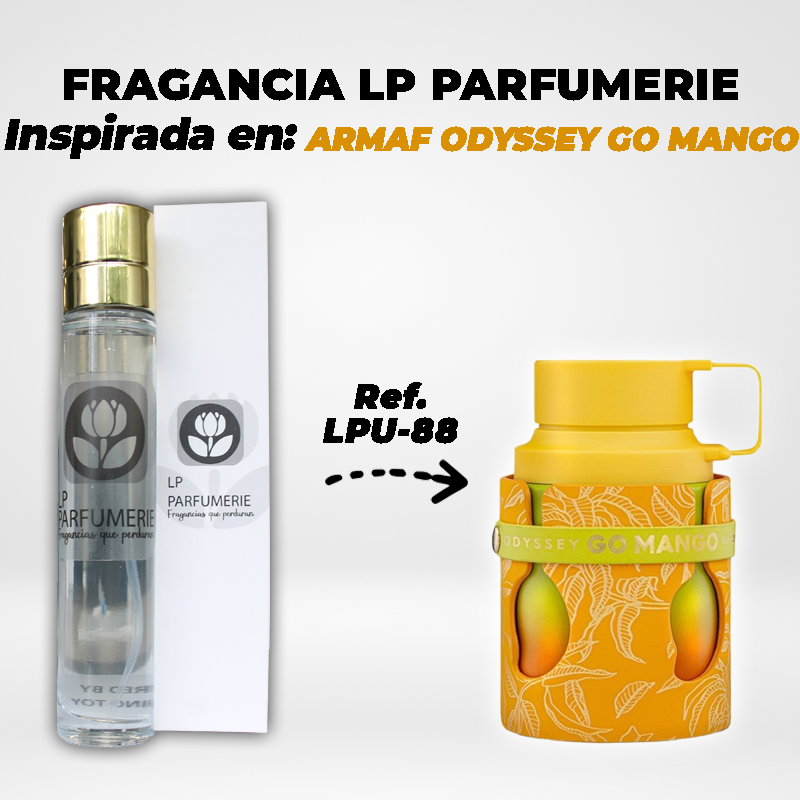Fragancia LP PARFUMERIE Inspirada en ARMAF ODYSSEY GO MANGO